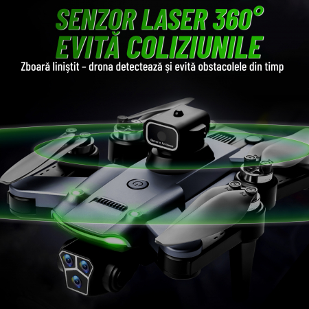 Dronă Nivazo S166, acumulator 3000mAh, autonomie până la 20 minute [3]
