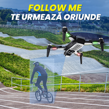 Dronă Nivazo S166, acumulator 3000mAh, autonomie până la 20 minute [2]