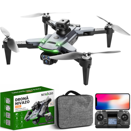 Dronă Nivazo S166, acumulator 3000mAh, autonomie până la 20 minute [7]