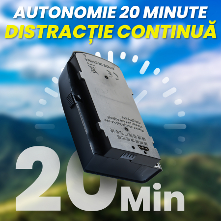 Dronă Nivazo S166, acumulator 3000mAh, autonomie până la 20 minute [4]