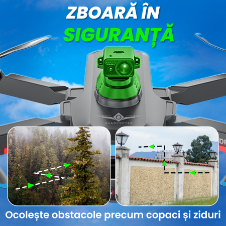 Dronă Nivazo KF108, acumulator 2200mAh, autonomie până la 22 minute [3]
