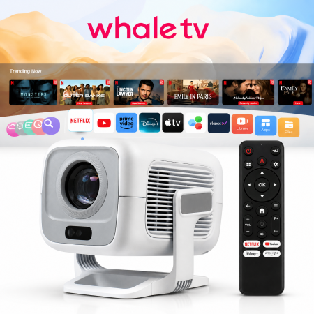 Catalog - Videoproiector Smart NIVAZO X3 Full HD alb cu telecomandă