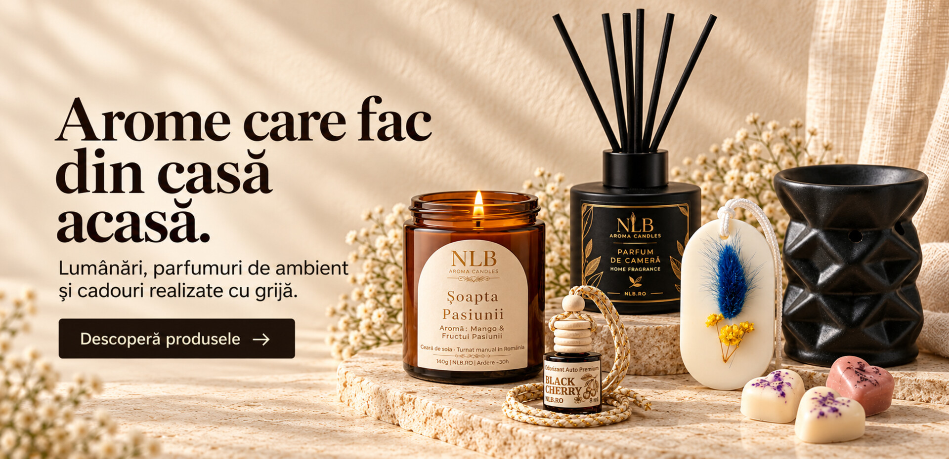 NLB AROMA CANDLES
