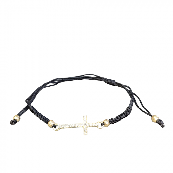 Bratara snur cruciulita inox [1]