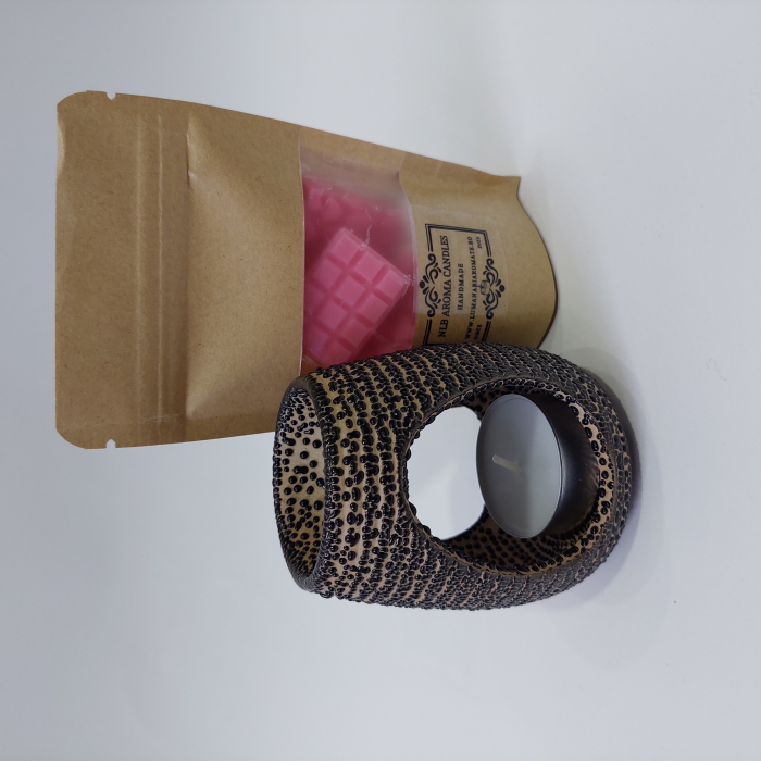 Ceara parfumata din soia, aromaterapie, wax melts, Anti Tantari, Lime, 15g [4]