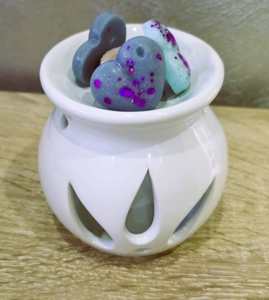 Ceară Parfumată din Soia pentru Aromaterapie, Măr și Scorțișoară, 65g [4]