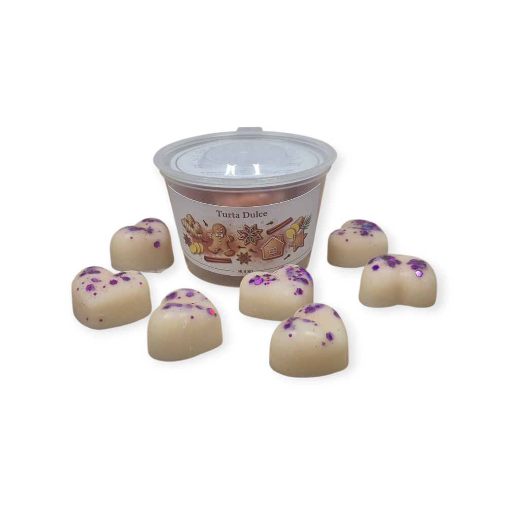 Ceară parfumată soia – Turtă Dulce aromaterapie 40g [1]