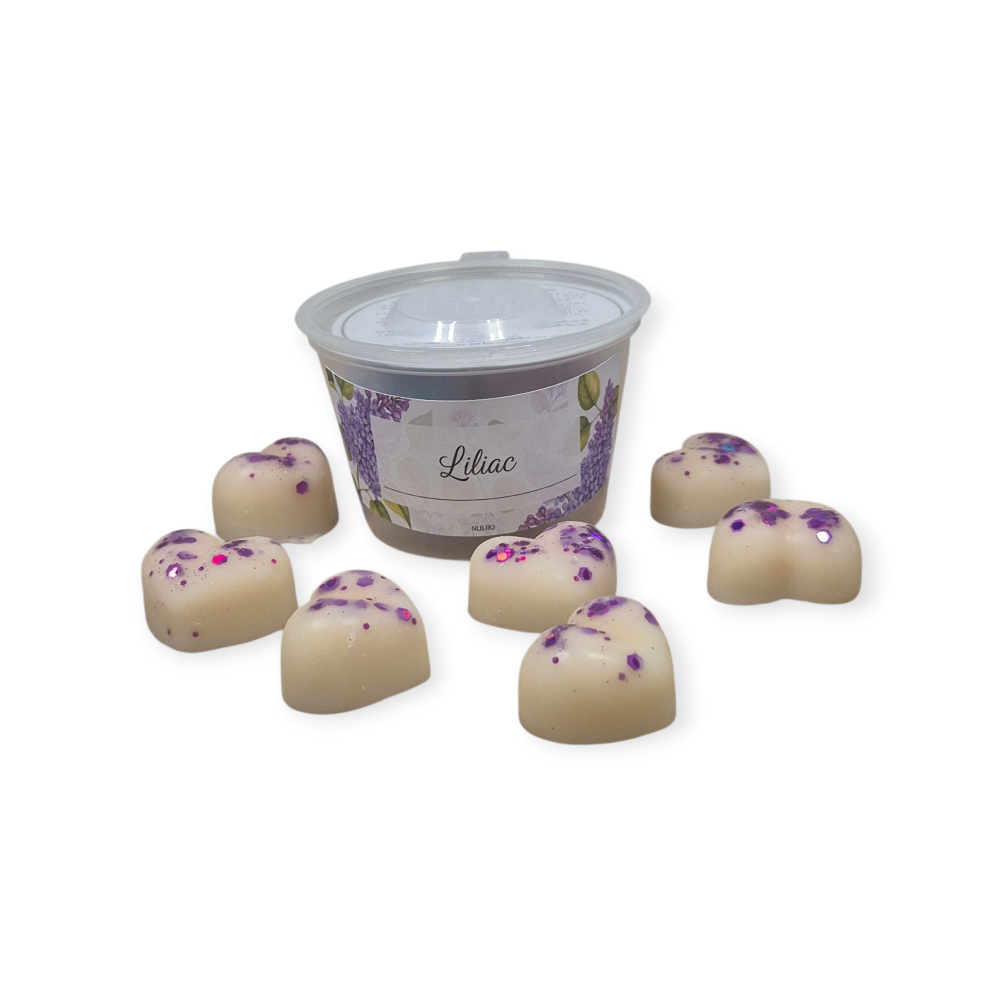 Ceară soia parfumată pentru aromaterapie - Liliac – parfum floral de primăvară [1]