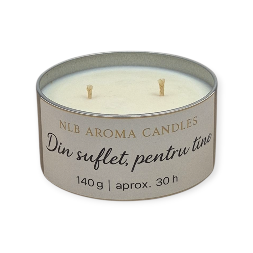 Lumânare parfumată din ceară de soia – Pentru soția mea iubită 140g [2]