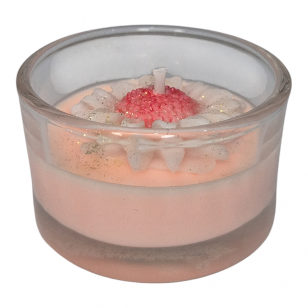 Lumânare parfumată din ceară de soia Ruby Jasmine 22g – handmade [2]