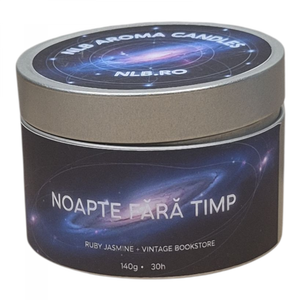 Lumânare parfumată premium 140g din ceară de soia – Noapte Fără Timp | NLB Intense [4]