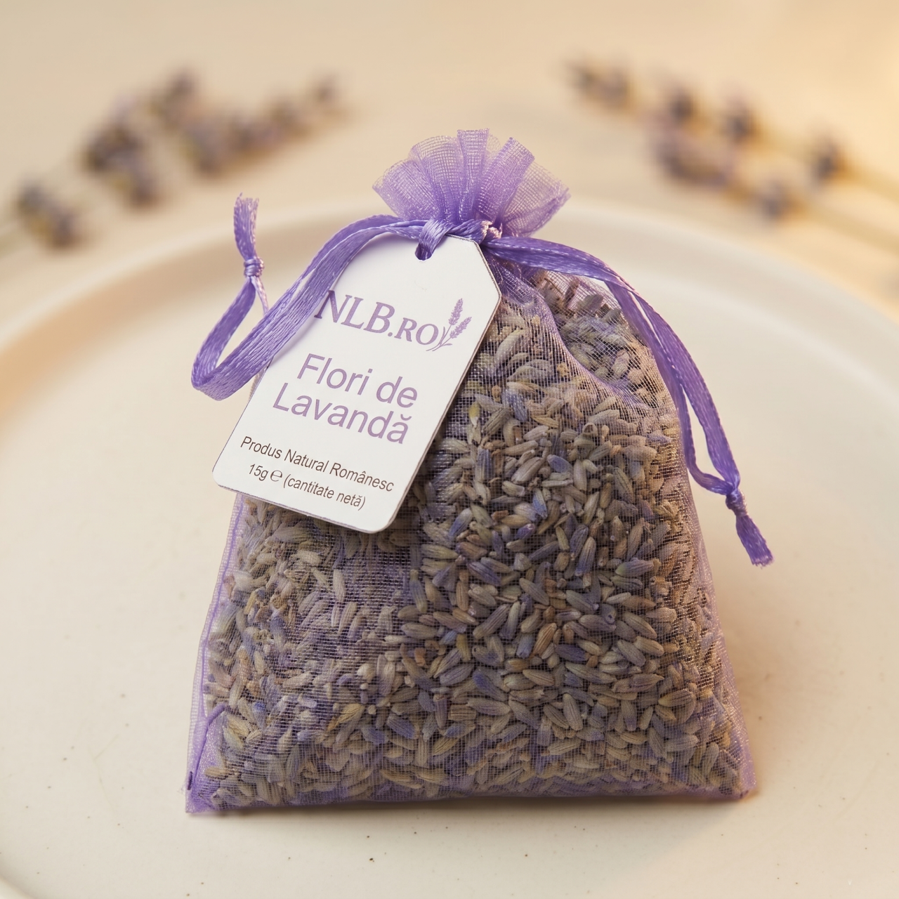Set 3 Săculeți Lavandă Naturală | NLB Aroma Candles 3x15g [3]