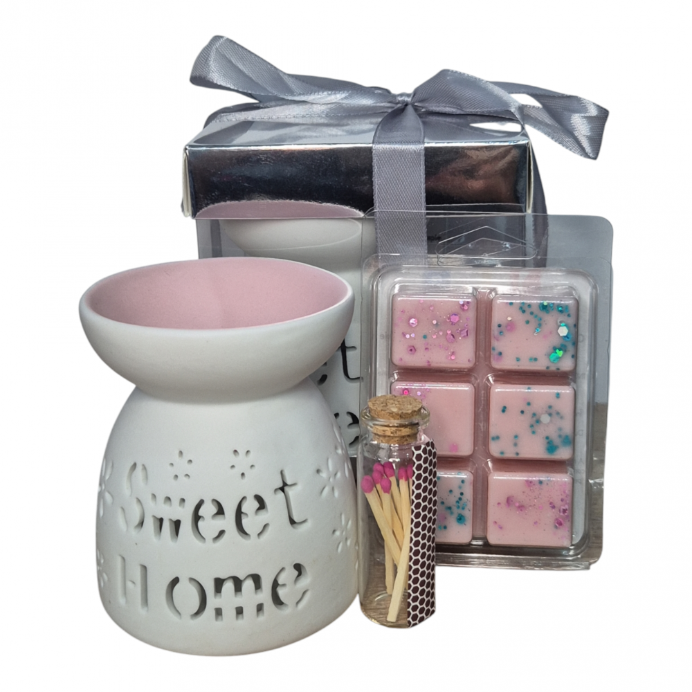 Set cadou Aromaterapie Sweet Home - Ceara soia Vintage Bookstore 65g [1]