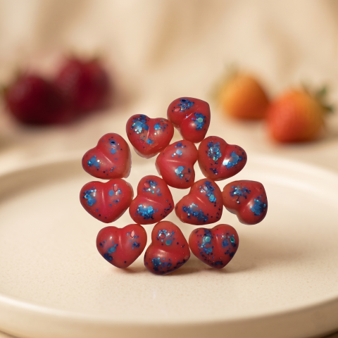 Ceară Parfumată (Wax Melts) - Ceara parfumata din soia, aromaterapie, Capsuni, 25g