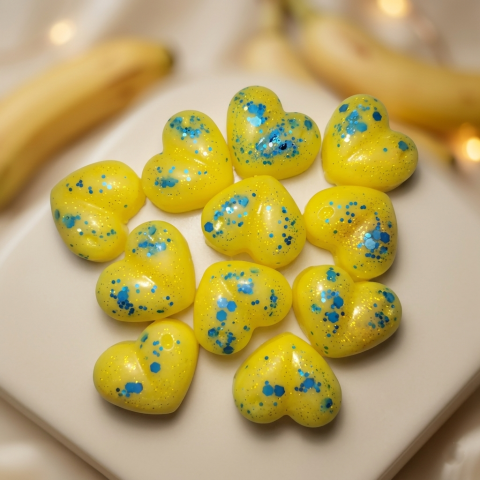 Ceară Parfumată (Wax Melts) - Ceara parfumata din soia, aromaterapie, wax melt, handmade, Banana, 15g