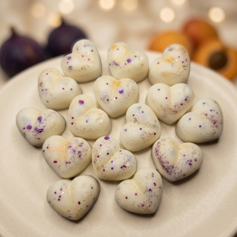 Ceară Parfumată (Wax Melts) - Ceara parfumata din soia, aromaterapie, wax melt, handmade, Smochine si Caise, 15g