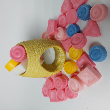 Ceara parfumata din soia, aromaterapie, wax melts, Merisoare si portocala 15g [2]