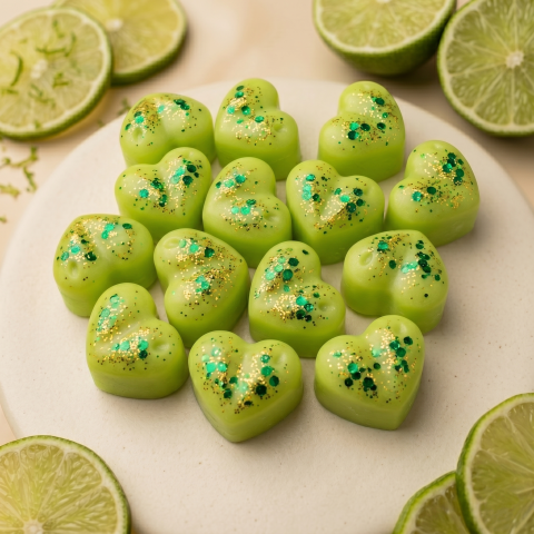 Ceară Parfumată (Wax Melts) - Ceara parfumata din soia, aromaterapie, wax melts, Anti Tantari, Lime, 15g