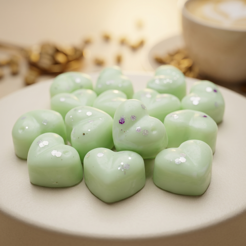 Ceară Parfumată (Wax Melts) - Ceara parfumata din soia, aromaterapie, wax melts, Cafea mocha, 15g
