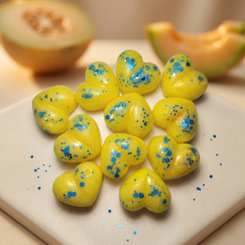 Ceară Parfumată (Wax Melts) - Ceara parfumata din soia, aromaterapie, wax melts, Pepene galben, 15g