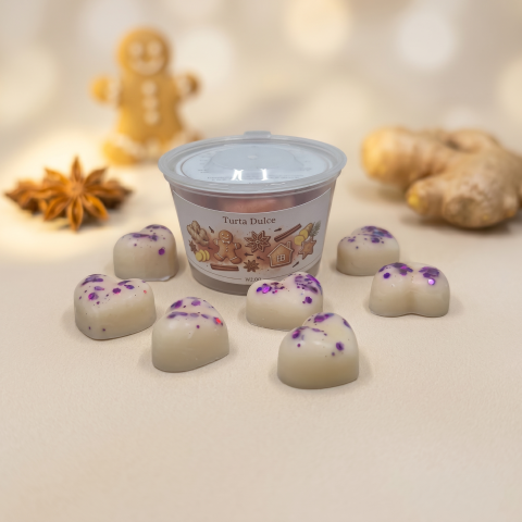 Ceară Parfumată (Wax Melts) - Ceară parfumată soia – Turtă Dulce aromaterapie 40g