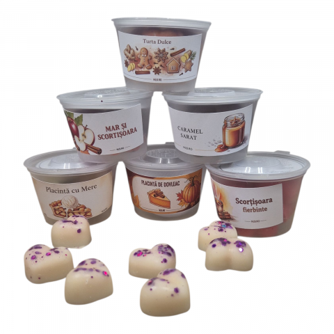 Ceară soia parfumată 5+1 Gratuit – Arome dulci și condimentate 240g [1]