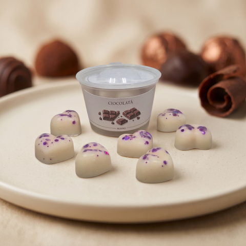 Ceară soia parfumată Ciocolată – aromă dulce și intensă 40g