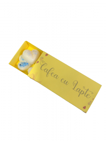 Ceara Soia Parfumata - Ceara soia parfumata, handmade, wax melt, Cafea cu Lapte, 30g
