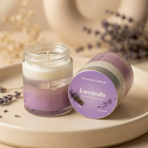 Lumanari Parfumate - Lumânare Magică handmade Lavandă 40g