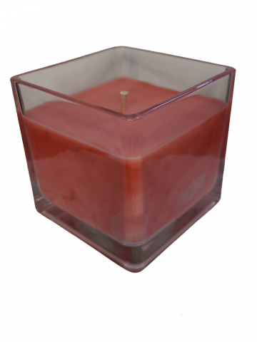 Lumanari Parfumate Handmade - Lumânare Parfumată din Ceară de Soia, Efect Marble, handmade, Cirese Negre, 220g