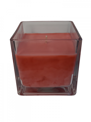 Lumânare Parfumată din Ceară de Soia, Efect Marble, handmade, Cirese Negre, 220g [1]