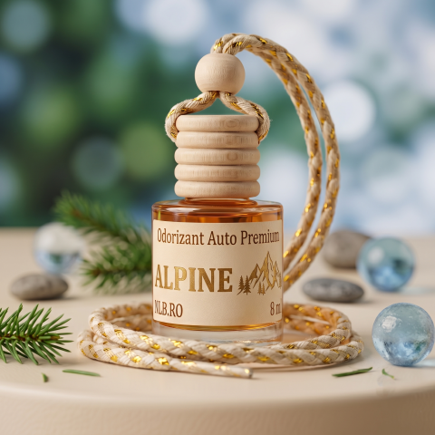 Toate Produsele - Odorizant Auto Premium Alpine, Aromă Proaspătă de Munte, 8 ml