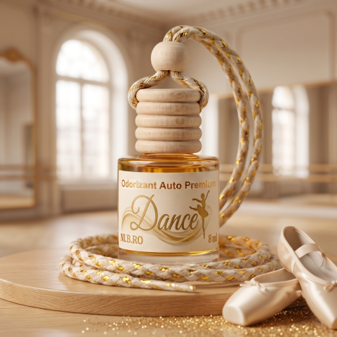 Toate Produsele - Odorizant Auto Premium Dance, Aromă Elegantă, 8 ml