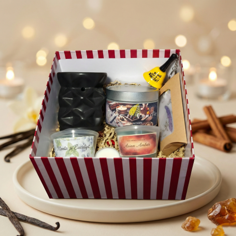 Cadouri pentru Ziua Îndrăgostiților - Set Cadou Valentine's Day pentru El – Aromaterapie & Răsfăț