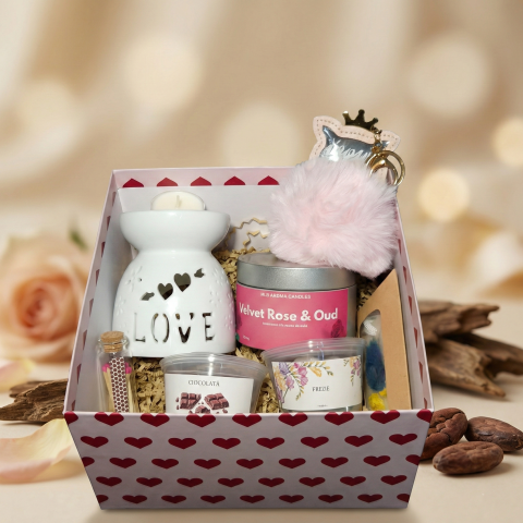 Aromaterapie - Set Cadou Valentine's Day "Velvet Love" – Pentru Ea