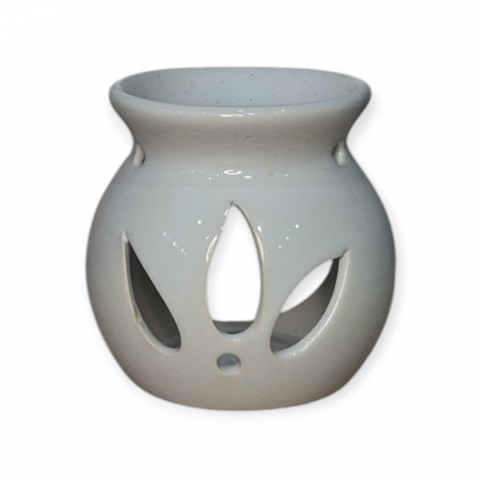 Vas Ceramic Aromaterapie alb inaltime 8 cm [1]