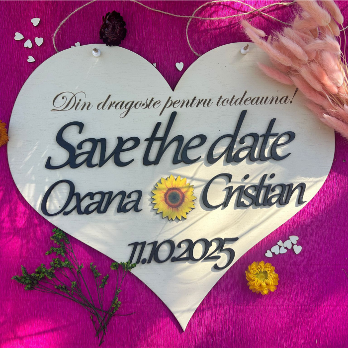 Inimioara " Save the date " [1]