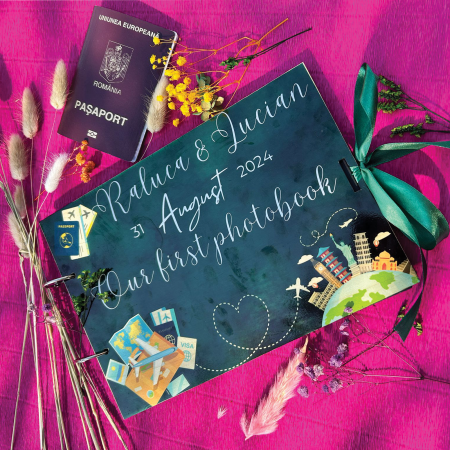 Evenimente - Guestbook personalizat cu grafica color