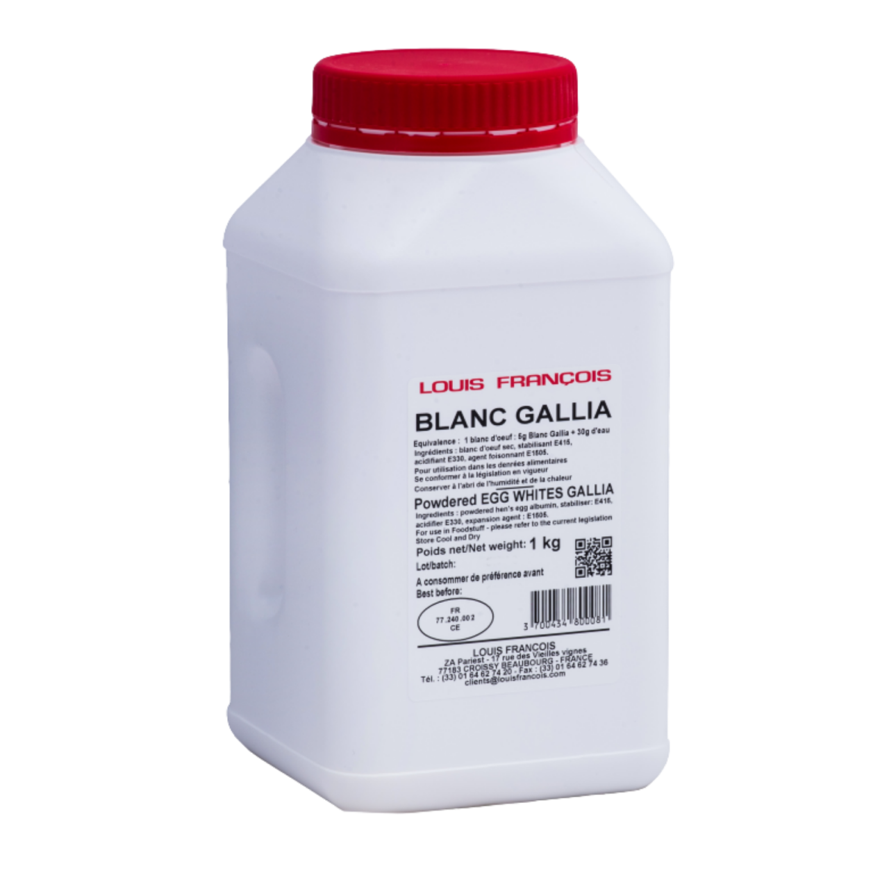 Albus ou Gallia pudra Louis Francois PREMIUM 1kg (albumina) [1]