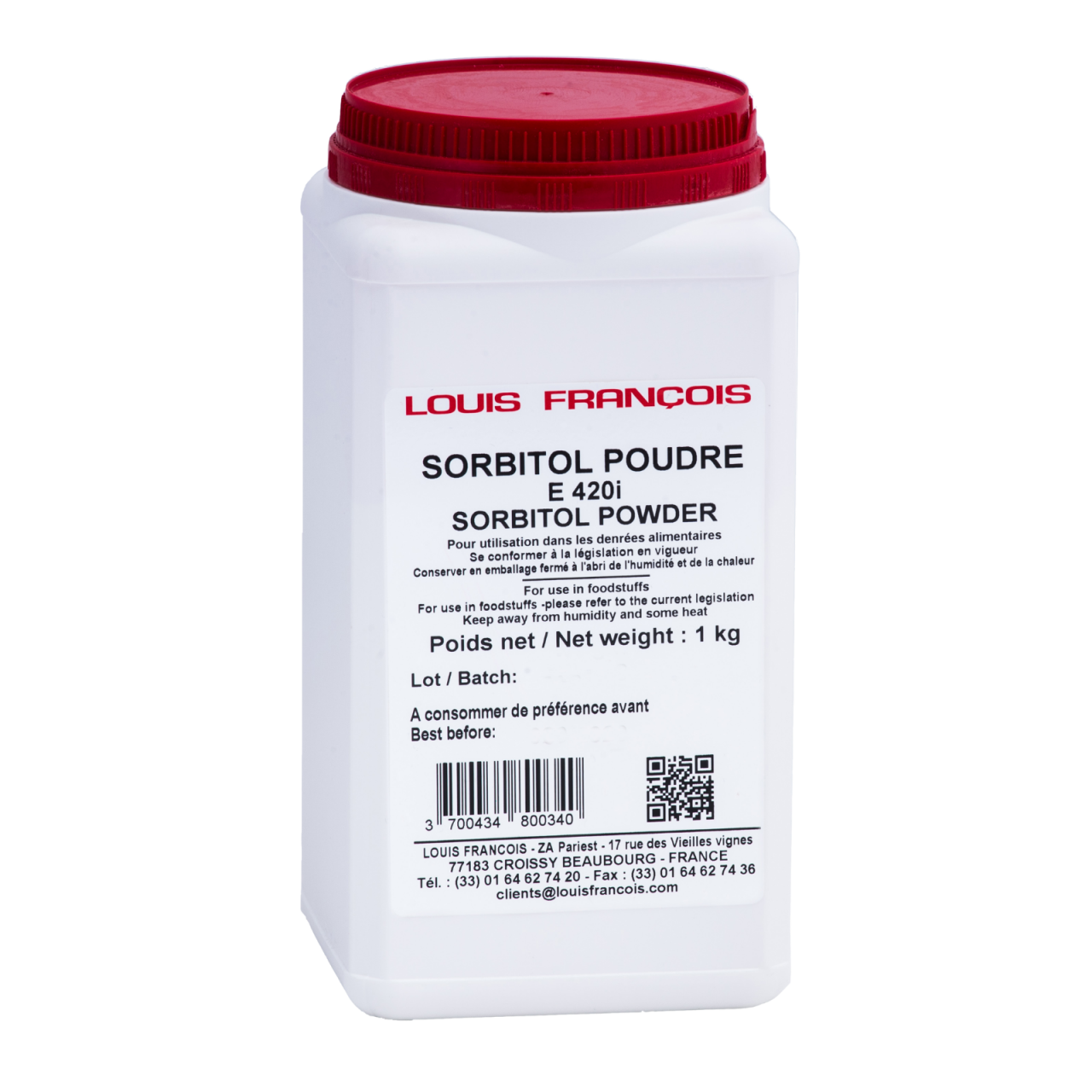 Sorbitol pudra Louis Francois PREMIUM 1kg [1]