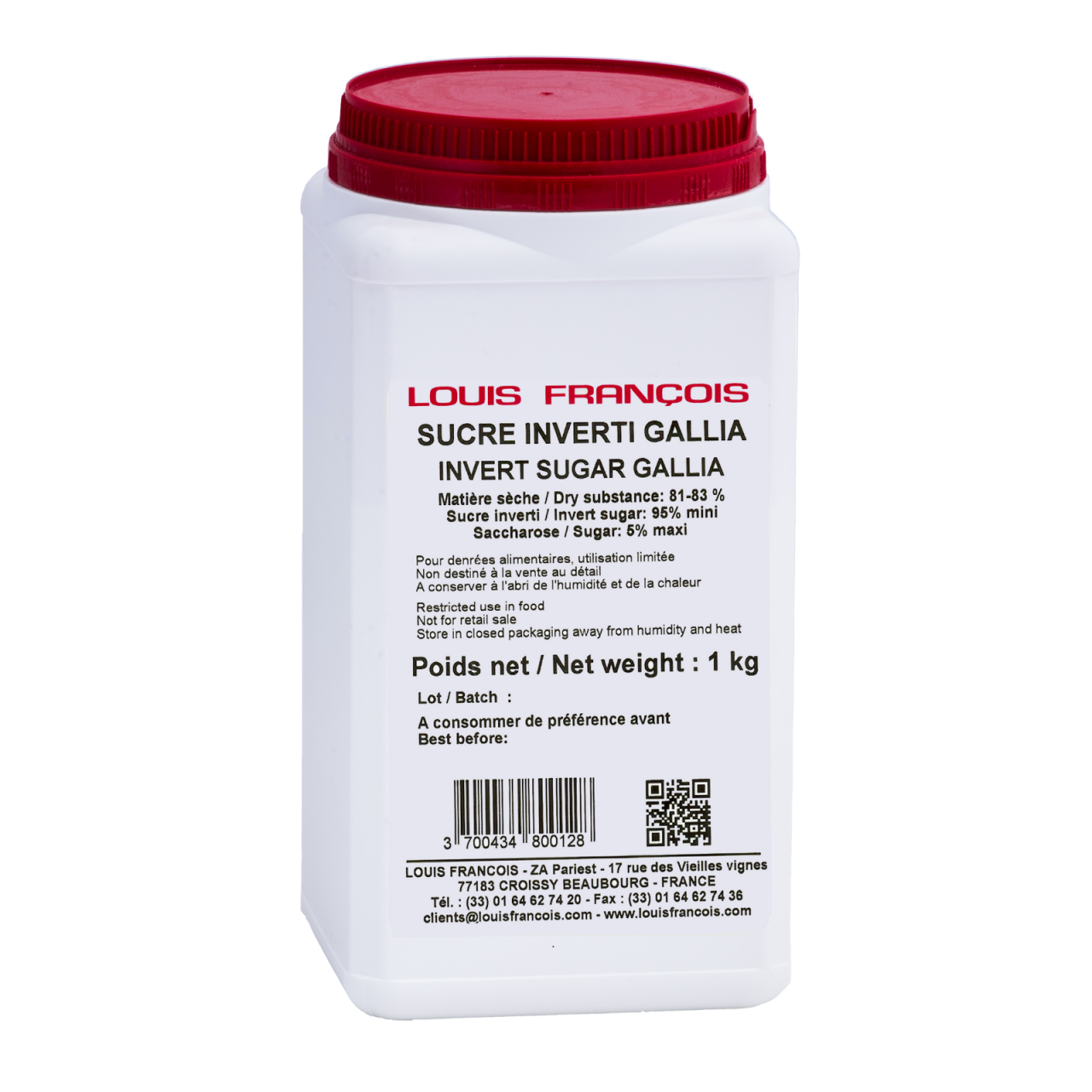 Zahar invertit Gallia Louis Francois PREMIUM 1kg (trimoline) [1]