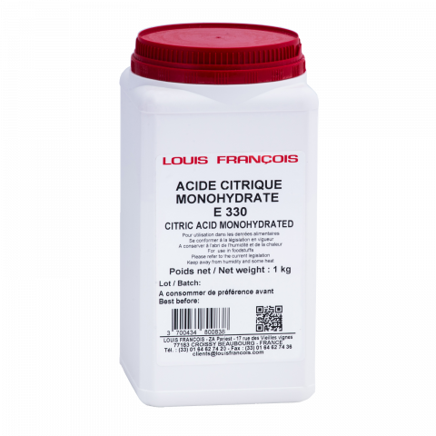 INGREDIENTE ALIMENTARE - Acid citric pudra Louis Francois PREMIUM 1kg