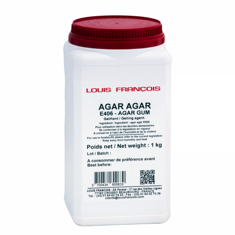 INGREDIENTE ALIMENTARE - Agar Agar Louis Francois PREMIUM 1kg