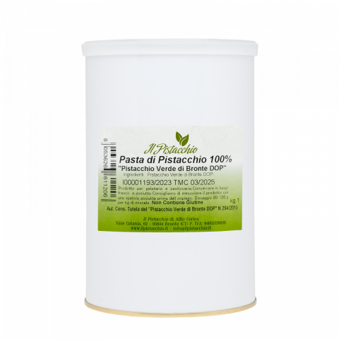 TOATE PRODUSELE - Pasta pura 100% "fistic verde de BRONTE DOP" 1kg Il Pistacchio