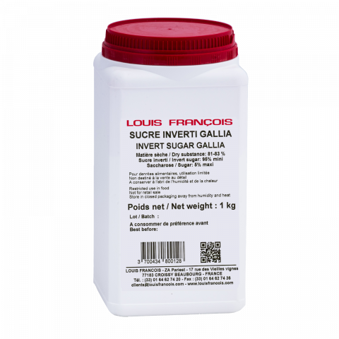 INGREDIENTE ALIMENTARE - Zahar invertit Gallia Louis Francois PREMIUM 1kg (trimoline)
