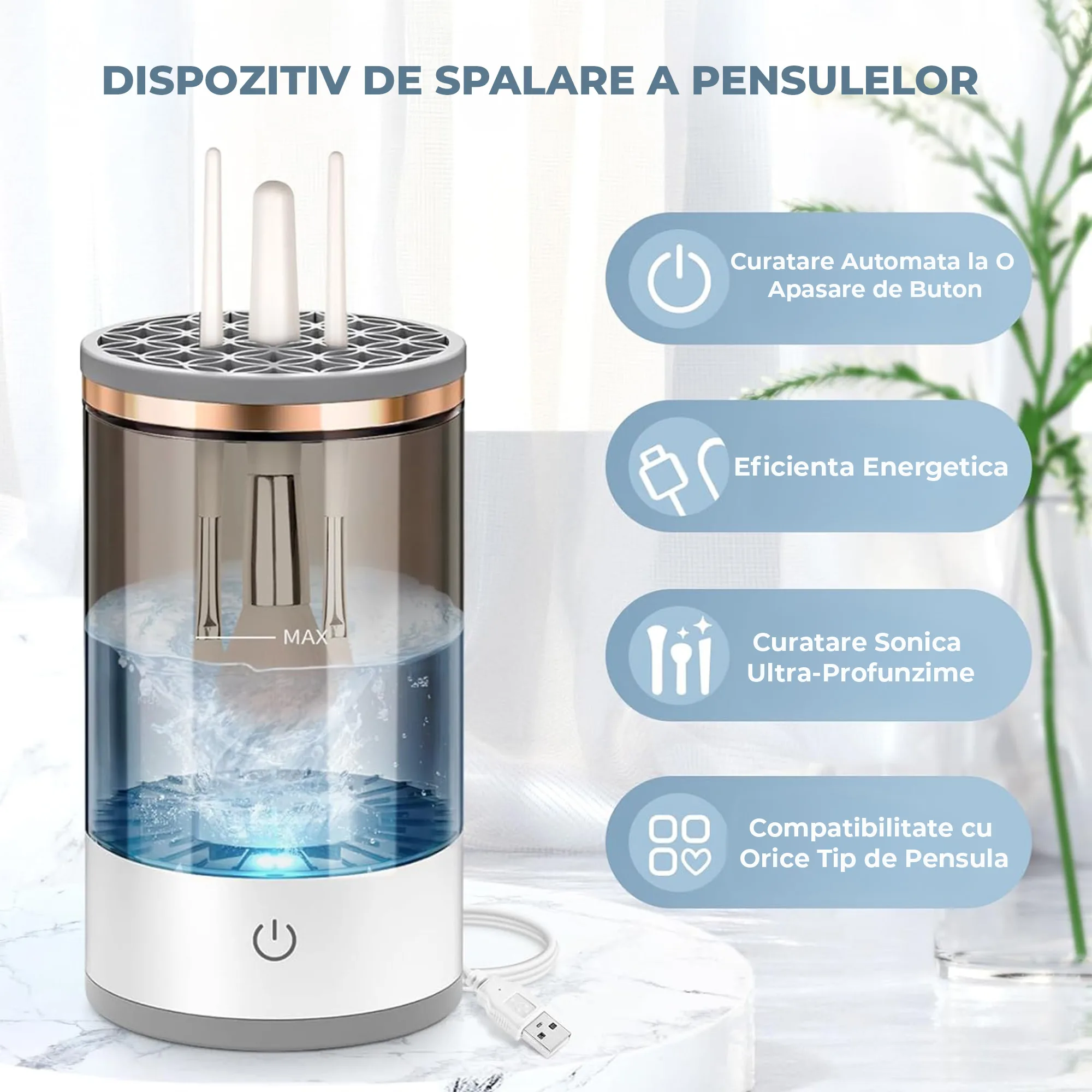 APARAT ELECTRIC CURATAT PENSULE MACHIAJ [4]
