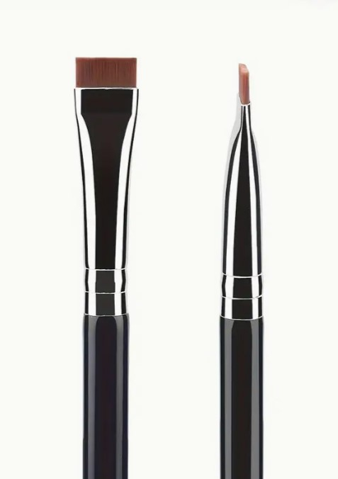 Kettővégű precíziós ecset – ferde szemöldök és eyeliner (fanyél) [3]