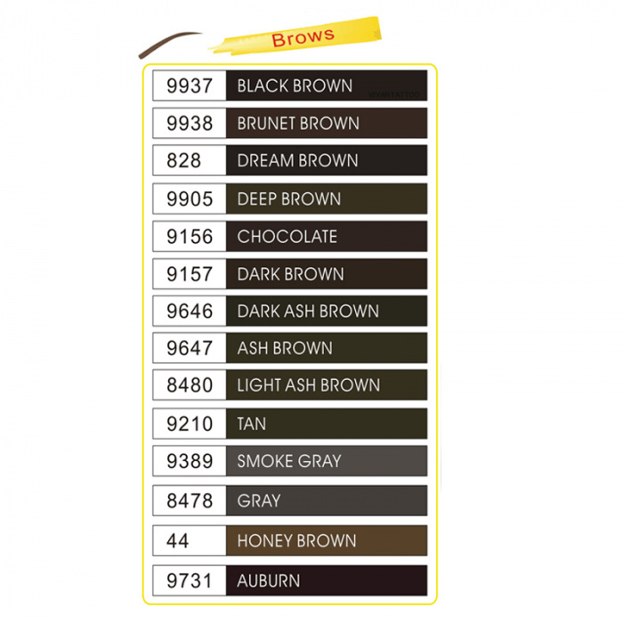 PIGMENT MASER SPRANCENE DARK BROWN [3]