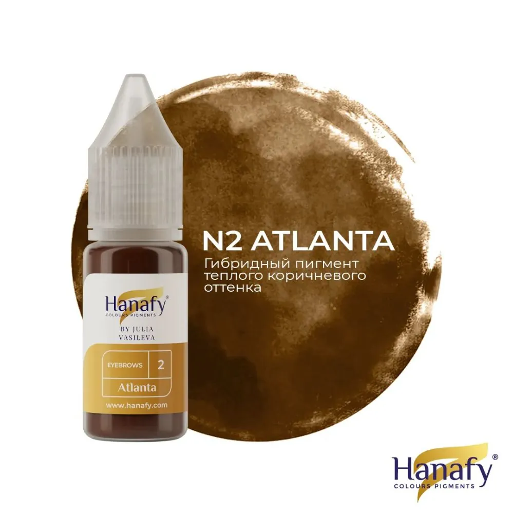 Mikropigmentáció - Hanafy Brow №2 Atlanta by Julia Vasileva (10ml)