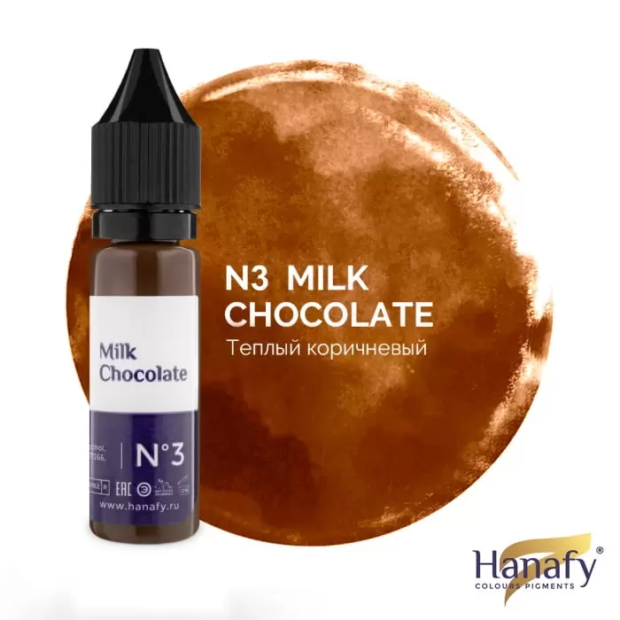 HANAFY - PIGMENT HANAFY SRPANCENE NR. 3 MILK CHOCOLATE